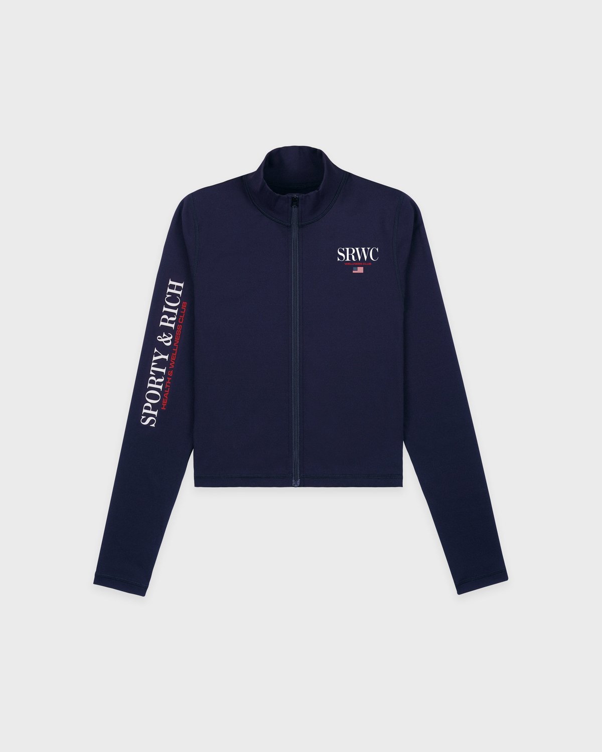 Sporty & Rich Nautical Sports Jacket in Navy