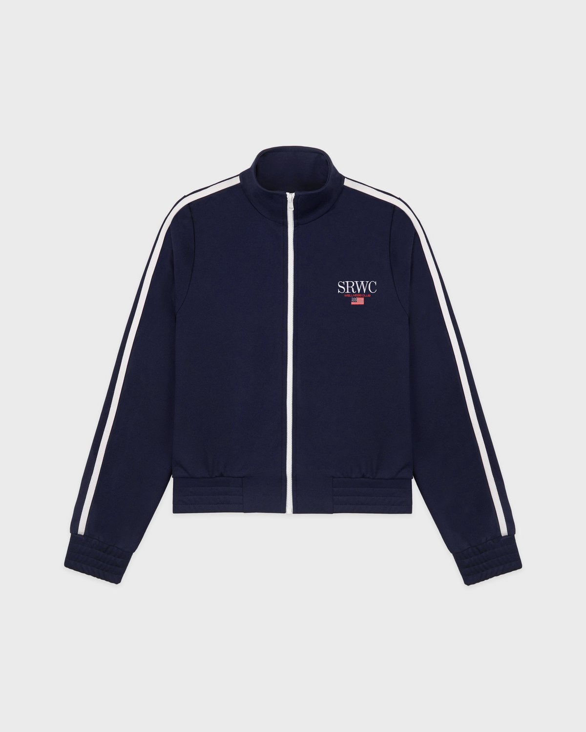 Sporty & Rich Nautical Elio Track Jacket in Navy