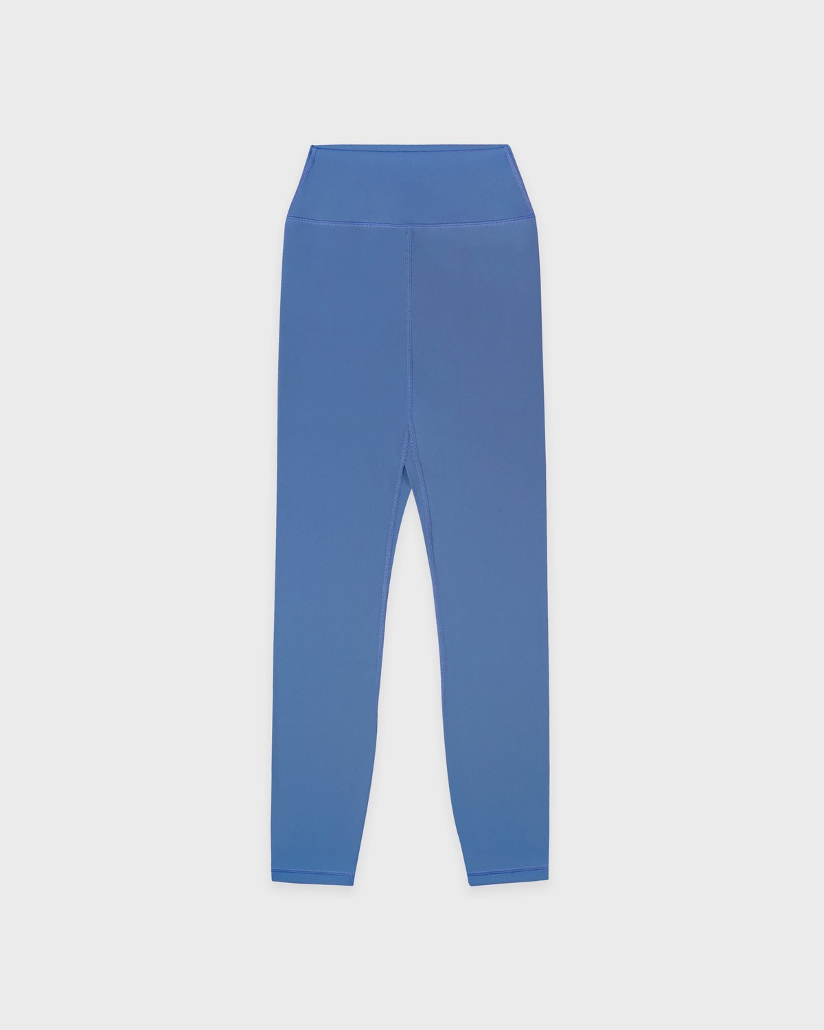 Sporty & Rich Bold Logo Legging in Dusty Blue/White