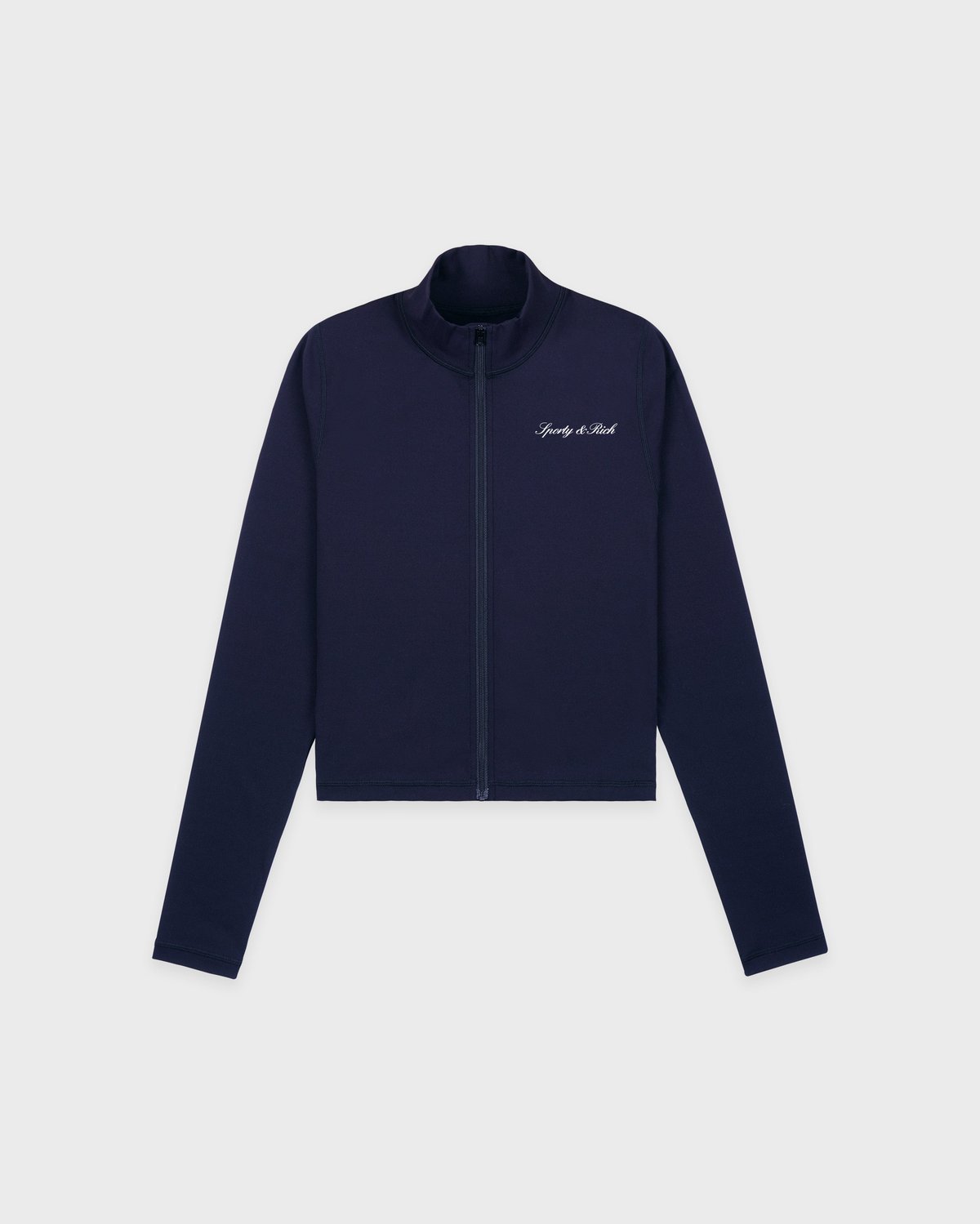 Sporty & Rich Syracuse Sports Jacket in Navy/White