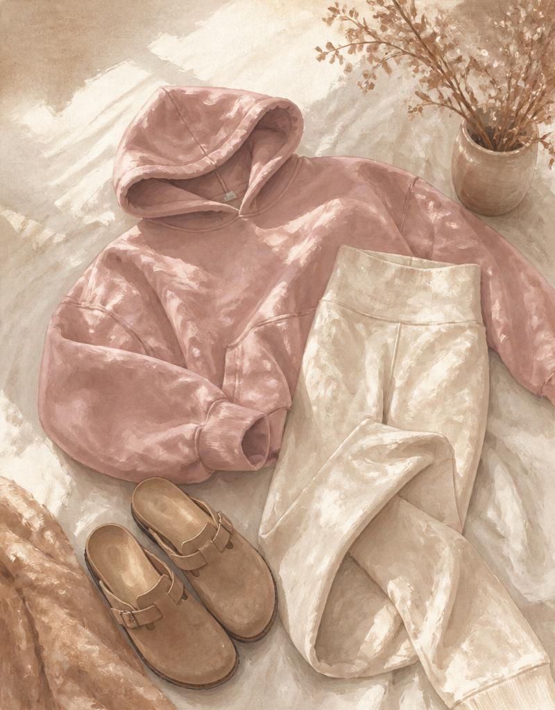 Painted impression of the Off-duty moment